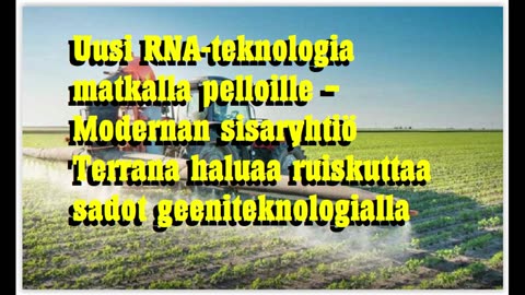 Uusi RNA-teknologia matkalla maanviljelykseen