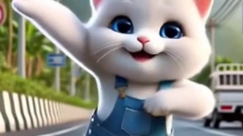 Smart cat dancing #cat #cute #001