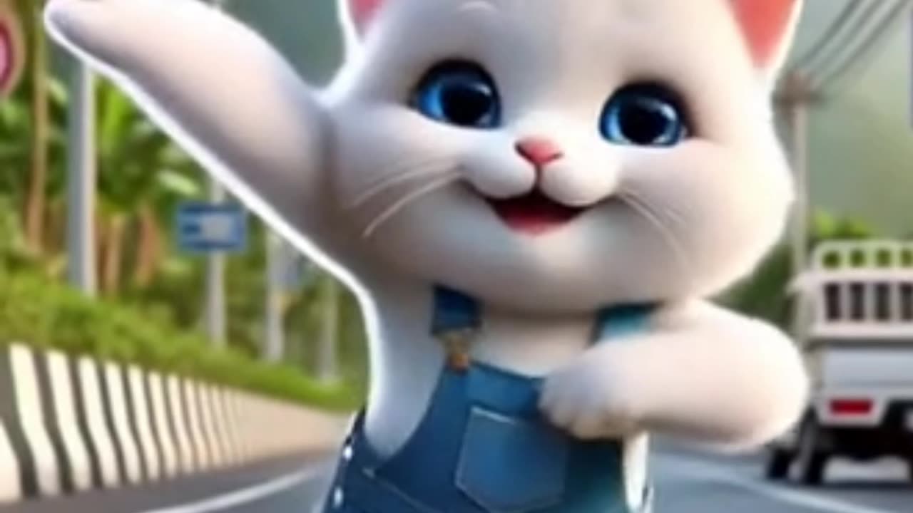Smart cat dancing #cat #cute #001