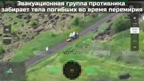 Victory Day Truce: Ukrainian Evacuation Team Remove Bodies From the Field