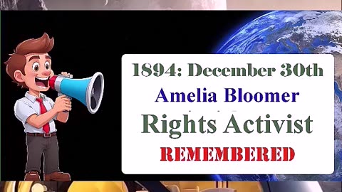 Today in History: Bloomers, Remembered