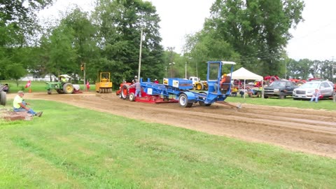 This guy shows them how its done in a tractor pull in Marshallville, Ohio