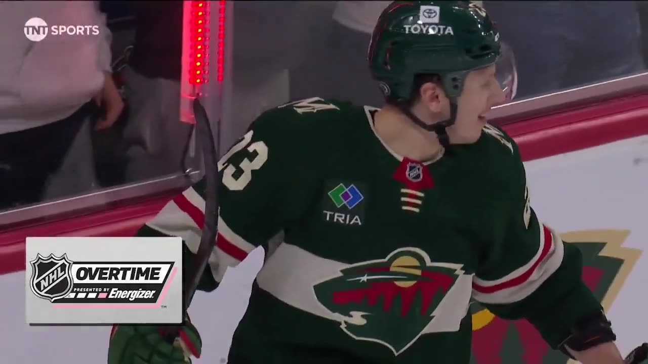 NHL THAT'S A WILD OT WIN! 🤩 Marco Rossi completes the comeback.