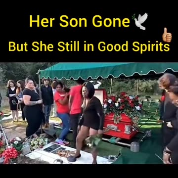 Twerking at the funeral is crazy
