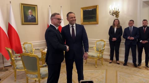Prezydent RP @AndrzejDuda i Prezydent-elekt @NawrockiKn 🇵🇱