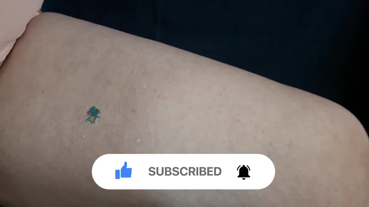 blue rhino temporary tattoo sticker magic art design