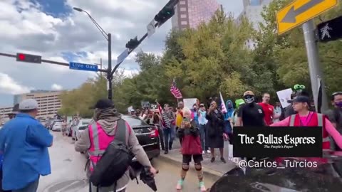 Alex Stein was ASSAULTED at the Dallas “No Kings” march.