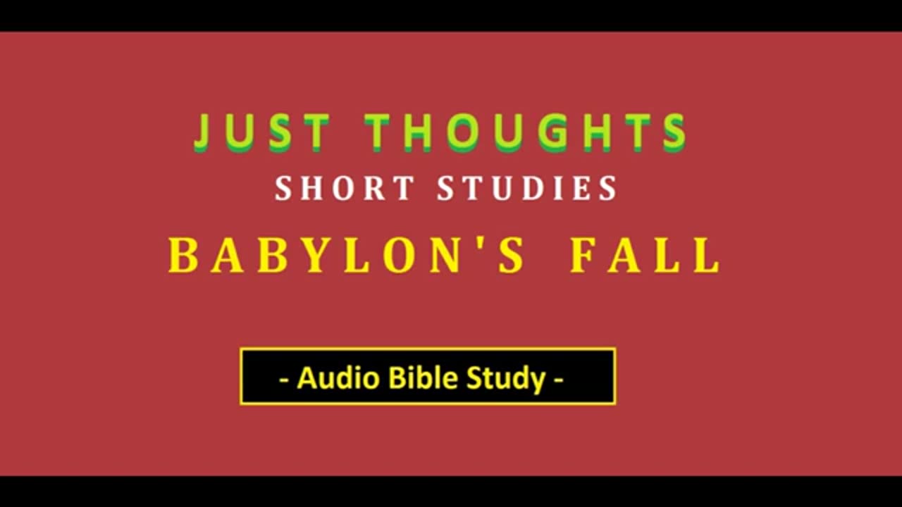 Just Thoughts - Babylon's Fall (2016) Retro
