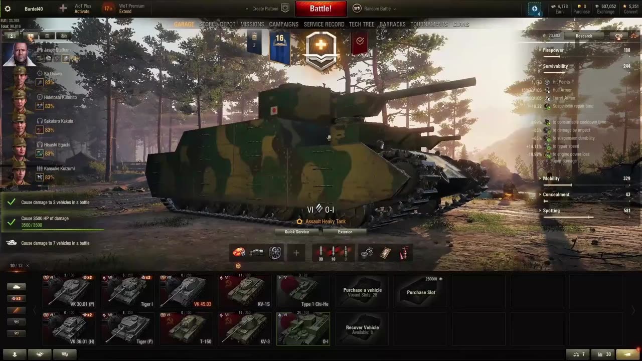 World of Tanks season 1