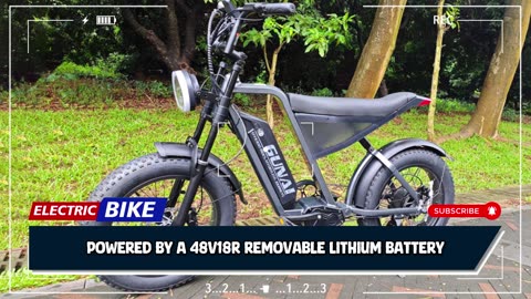 GUNAI-Y 1000W Electric Bike 48V 18AH Battery 20*4Inch Fat Tire Electric Bike