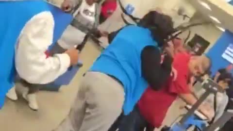 Large brawl at Indianapolis Walmart