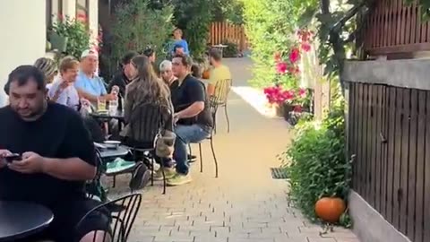 The most scenic café in Romania ☕️