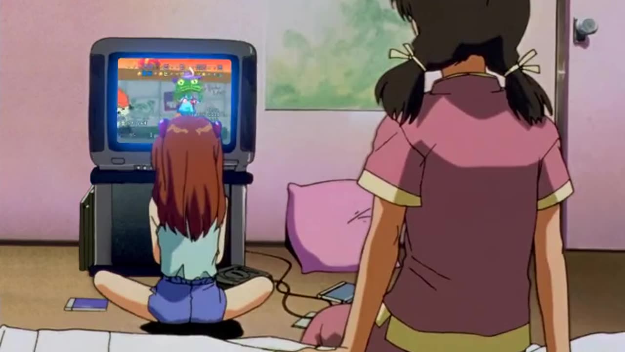 Asuka plays PaRappa the Rapper