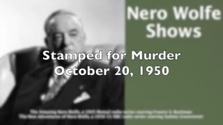 50-10-20 Nero Wolfe (001) Stamped for Murder