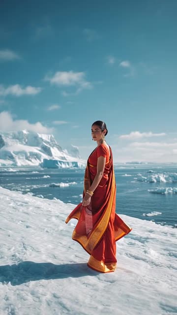 extreme snowfall, where the snow has piled up so high that it buries entire buildings