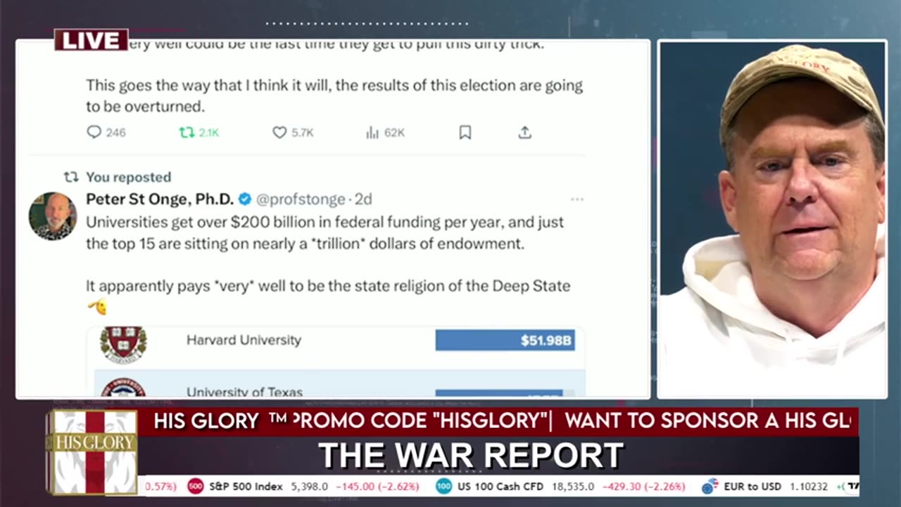 His Glory - The War Report 4-3-25