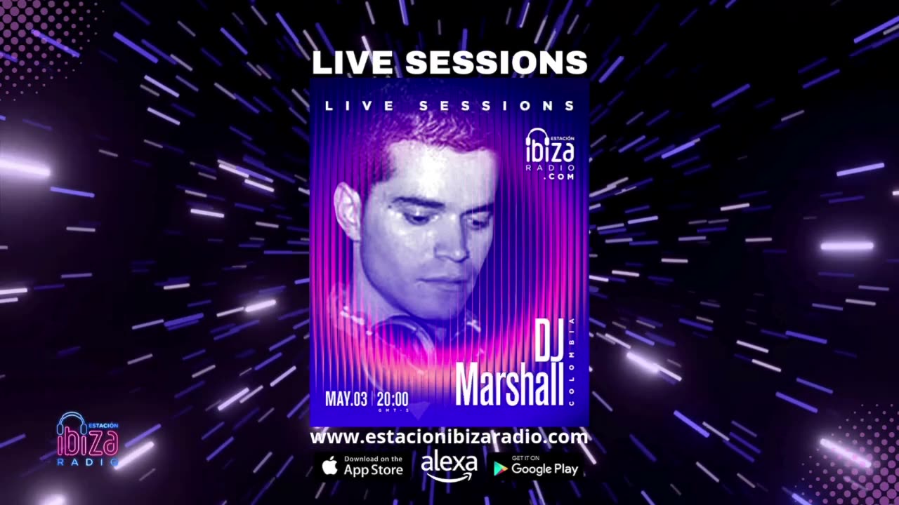 DJ Marshall Live Sessions - Sábado 3 mayo 2025