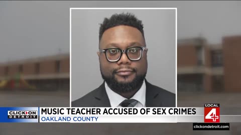 Oakland County black music teacher accused of sex crimes involving 5 students