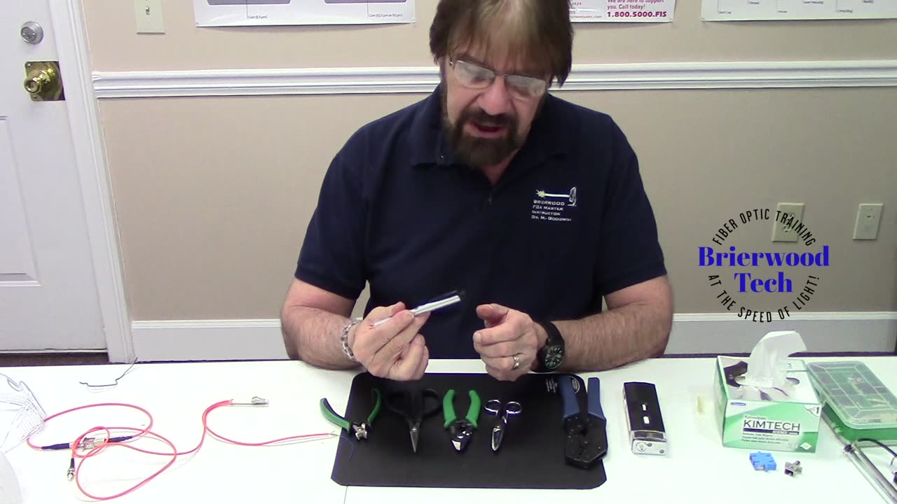 Fiber Optic Training tools and safety