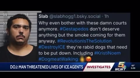 Cincinnati man arrested for threatening to kill ICE agents and DHS Secretary
