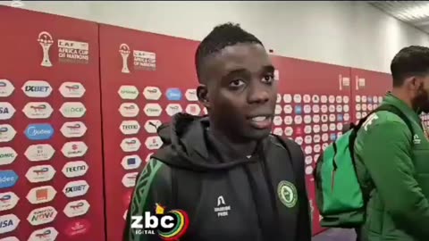 MARVELOUS NAKAMBA APOLOGIZES TO ZIMBABWE AND FELLOW FANS FOR AFCON MATCH LOST TO SOUTH AFRICA
