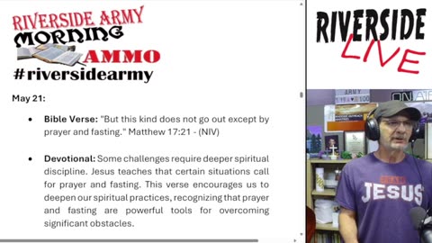 Riverside Morning Ammo Daily Devotional 5.21.25