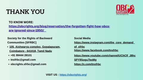 The Forgotten Fight: How OBCs are ignored since 1950