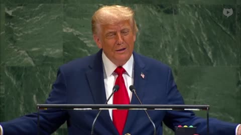 Trump's teleprompter breaks for his UN speech: "Whoever is operating this teleprompter