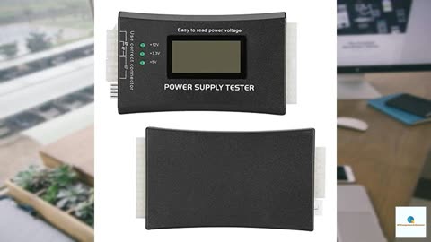 ATX Power Supply Tester, 20/24 4/6/8 Pin Computer Host Inspection and Maintenance Tester T