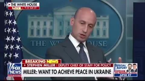 Stephen Miller just bitch slapped the fake news press