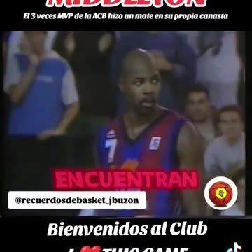 DARRYL MIDDLETON! El 3 veces MVP de la ACB hizo un mate en su propia canasta 🤣🤣