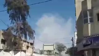 The Israeli military says it carried out a strike a short while ago against a Hamas
