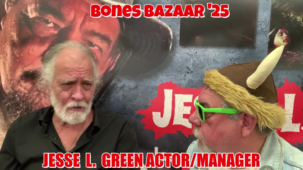 Bones Bazaar '25 -JESSE L. GREEN - ACTOR / WRESTLING MANAGER