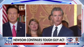 Gov DeSantis: Newsom Is #1 ... In Public Defecation