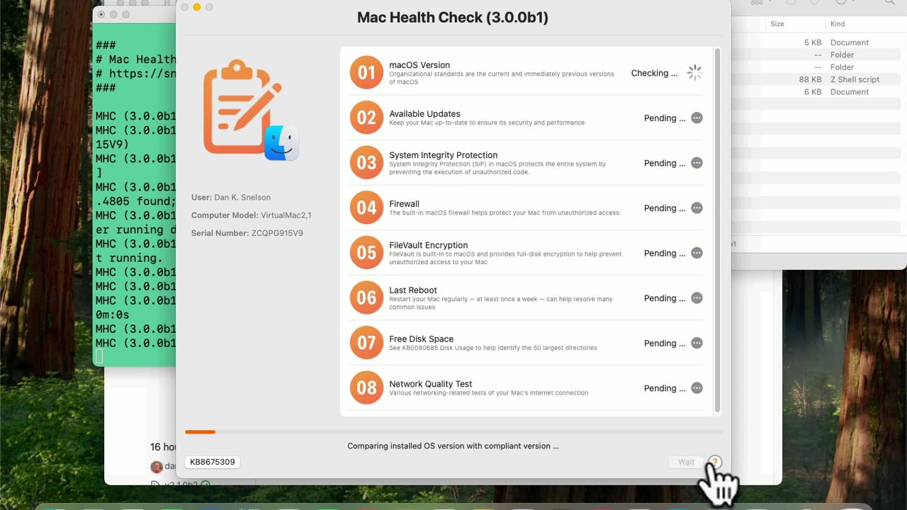 Mac Health Check (3.0.0b1)