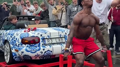 IShowSpeed LIFTED A CAR?! 😱💪🏽 | You Won’t Believe This Strength! ⸻