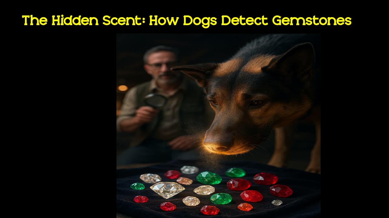 The Hidden Scent: How Dogs Detect Gemstones