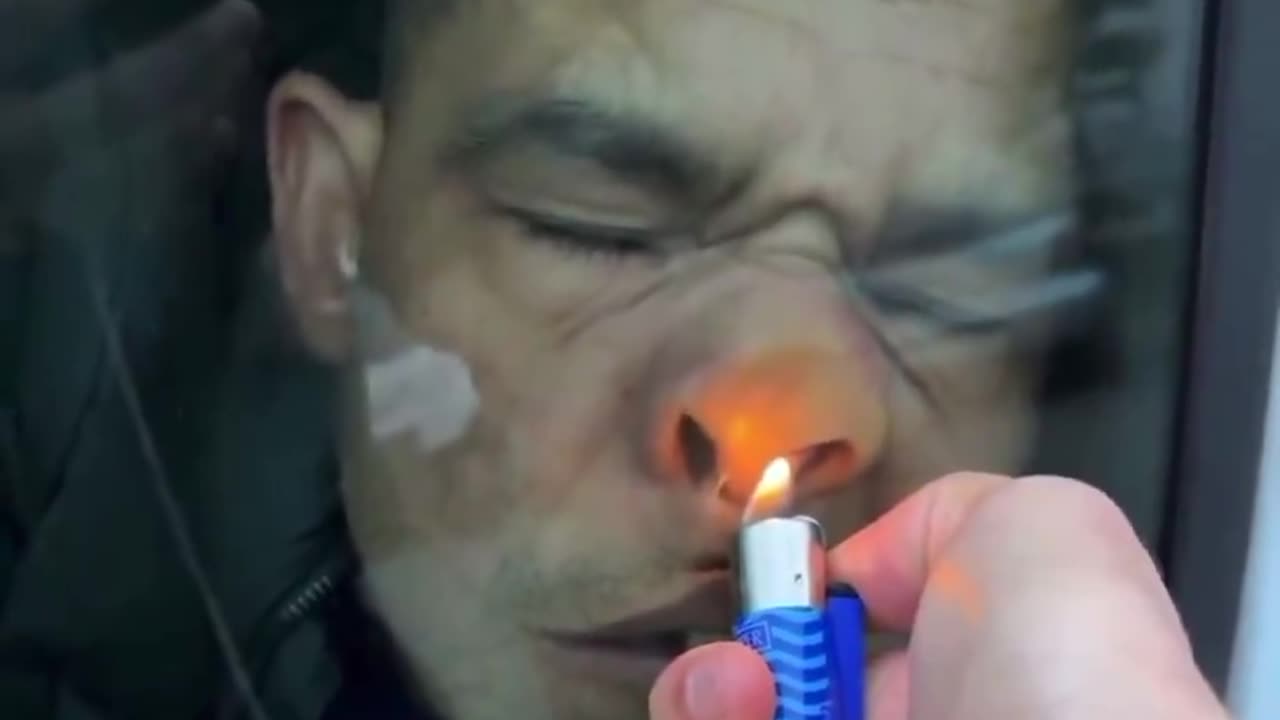 Don't pass out in public, things will happen, too funny. Instant Karma