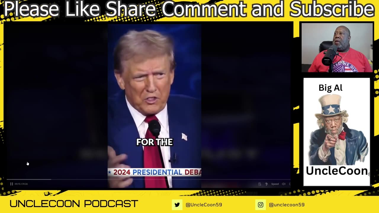 EP 100 | TRUMP SUMMARIZES THE DEBATE AND GETS ON KAMALA'S A**!