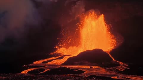 Kilauea Volcano Lava Fountains