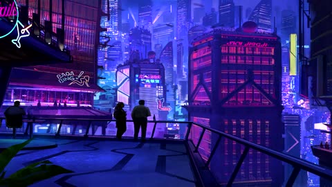 LOFI HIPHOP TOKYO ROOFTOP NIGHT ~ STUDY ~ FOCUS ~ CONCENTRATION ~ WORKING