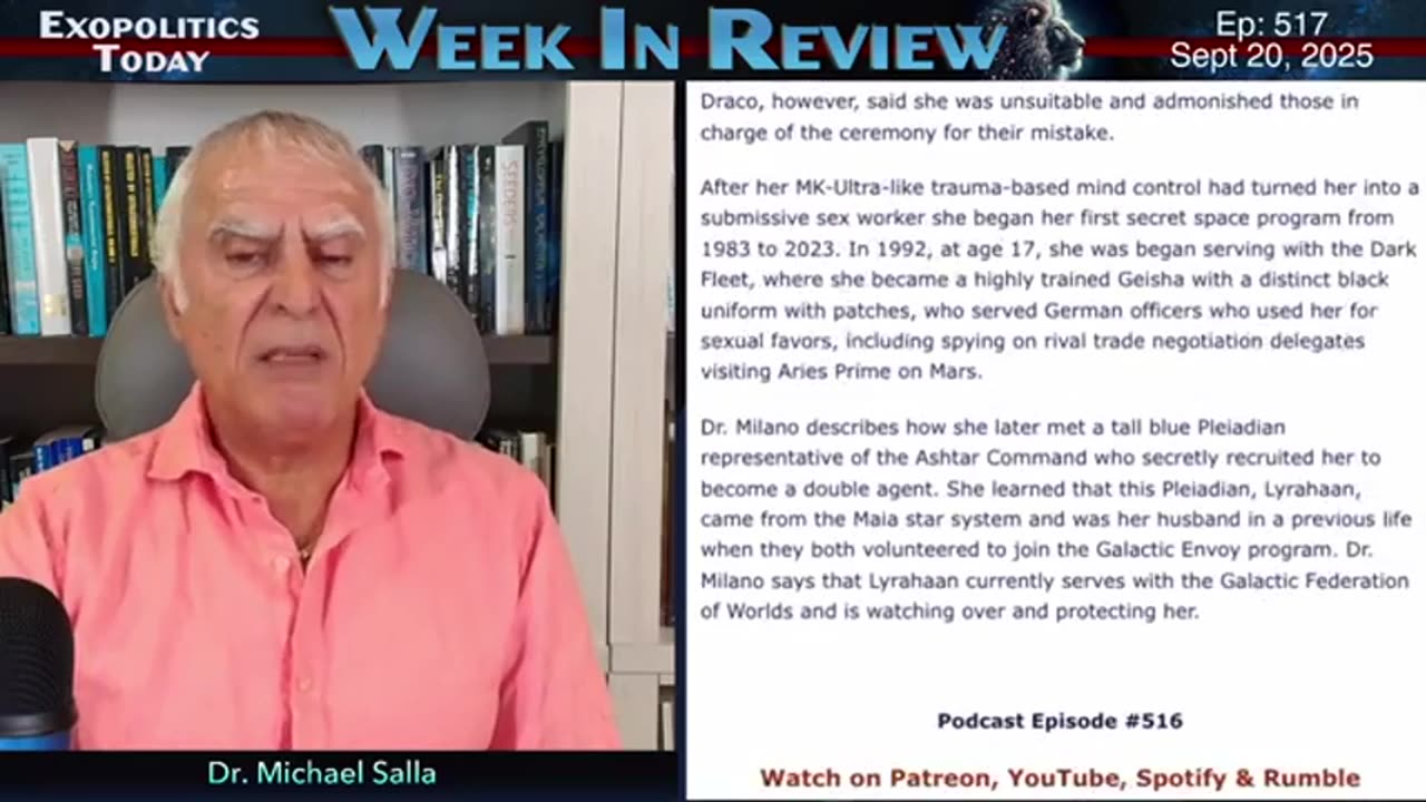 Dr. Michael Salla: Secret Underwater Civilizations and Threatening Military Witnesses to UFOs