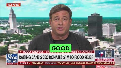 CEO of Raising Cane’s donates over $1M to Texas flood victims