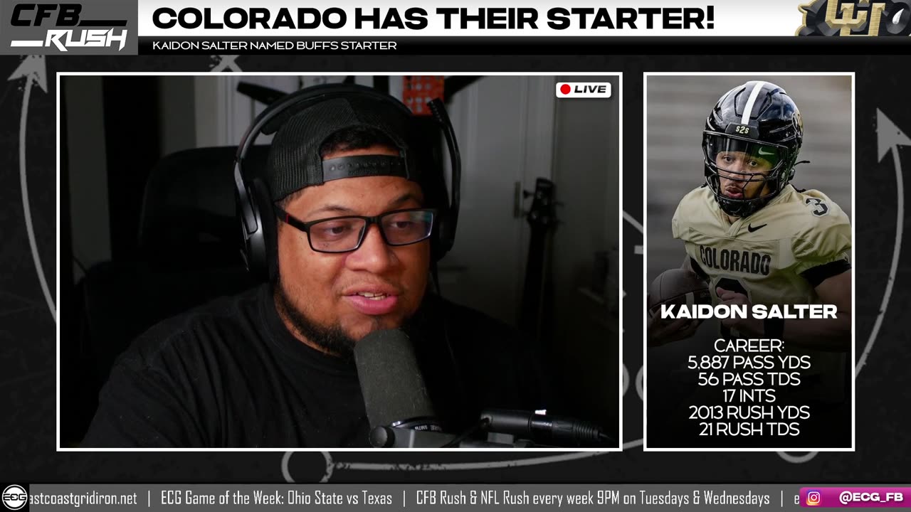 College Football Rush: Week 0 Recap, Week 1 Predictions, Kaidon Salter Buffs Starter