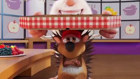 Booba - Food Puzzle_ Fruit Pizza - Episode 14 - Cartoon for kids