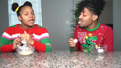 DRY VS WET FOOD CHALLENGE!!