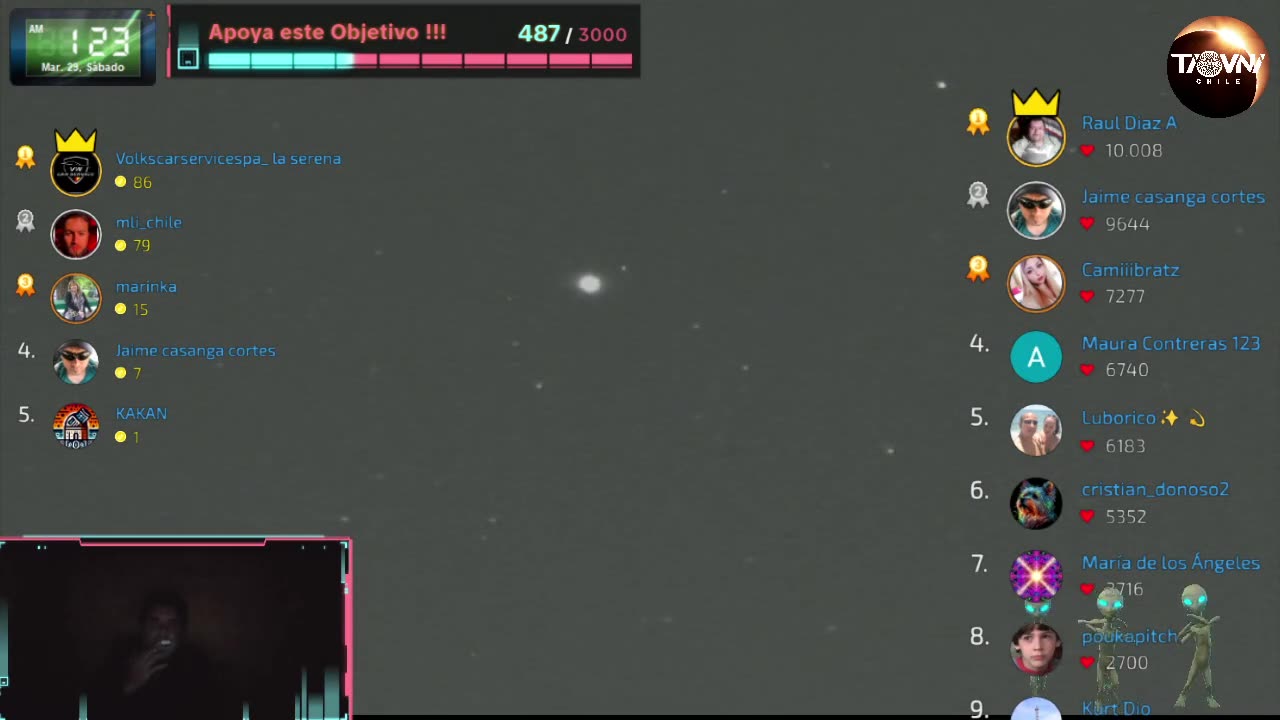 Astrovnilogy live Uncle UFO Chile 29-03-25 Tik Tok broadcast