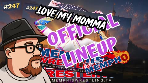 OFFICIAL LINEUP for tomorrow !! Memphis Wrestling !