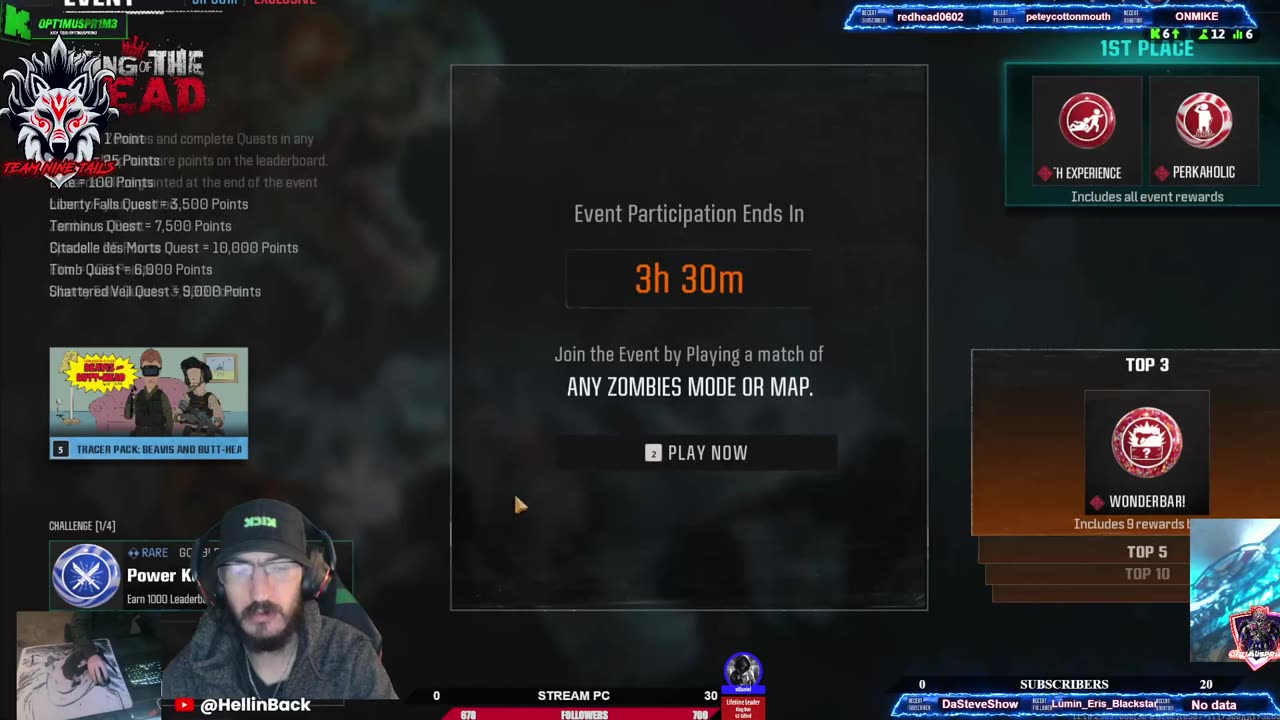 first rumble stream