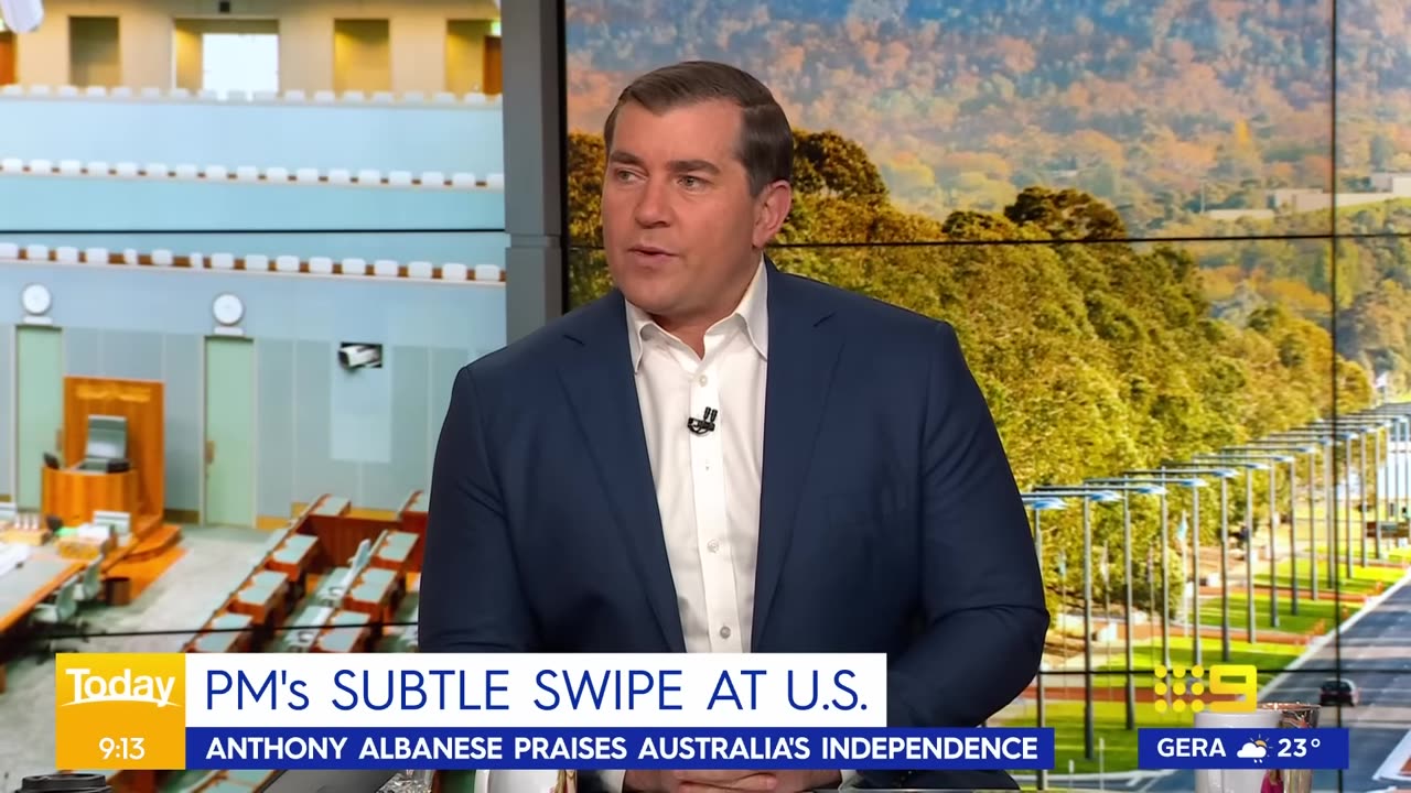 PM Albanese makes a subtle swipe at the United States